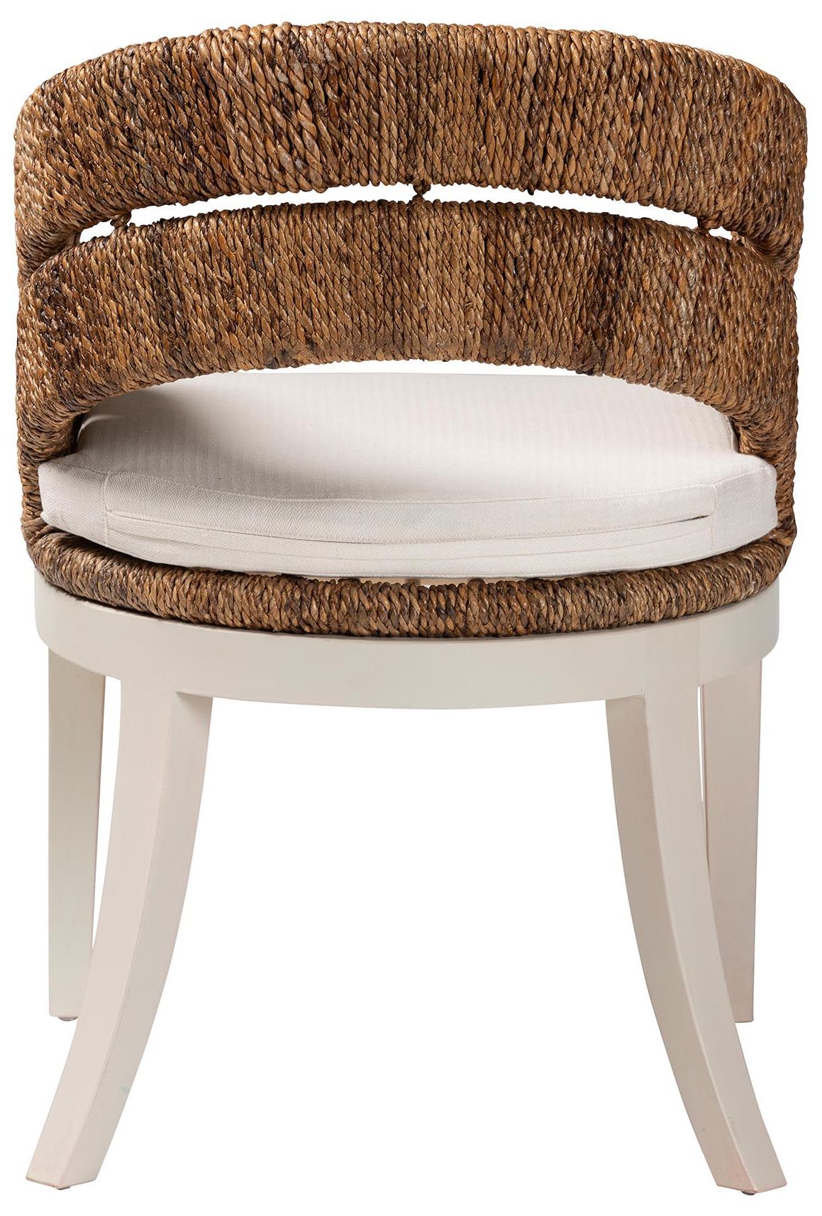 Image 5 bali & pari Ubud Bohemian Natural Seagrass and Mahogany Wood Dining Cha more views