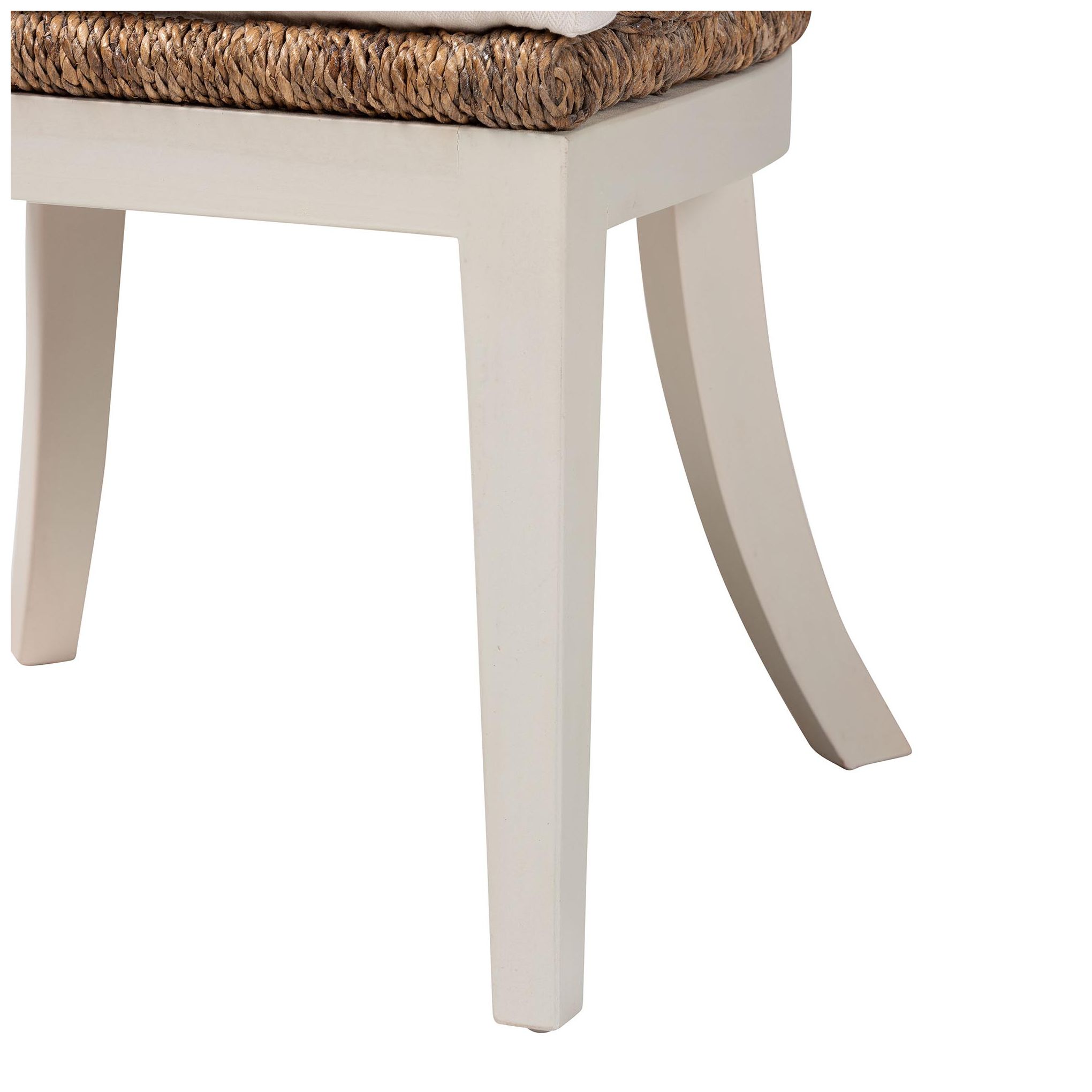 Image 7 bali & pari Ubud Bohemian Natural Seagrass and Mahogany Wood Dining Cha more views