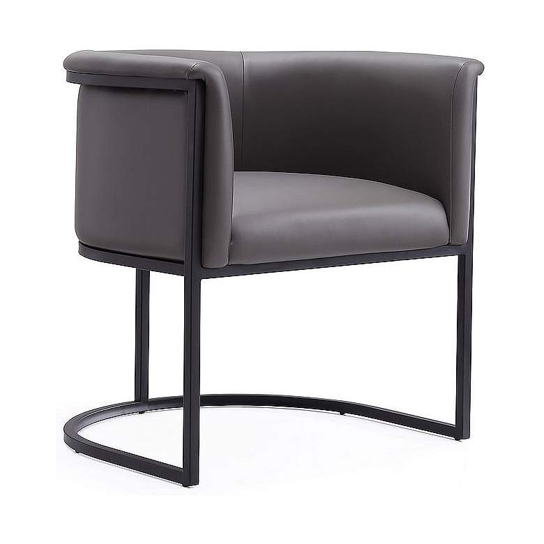 Image 1 Bali Dining Chair in Pebble and Black