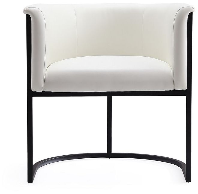 Image 6 Bali Dining Chair in White and Black (Set of 2) more views