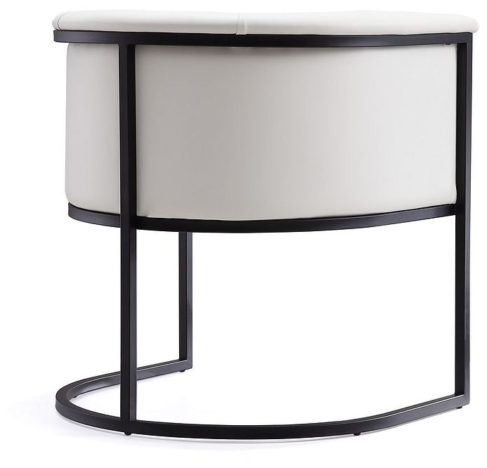 Bali Dining Chair in White and Black (Set of 2)