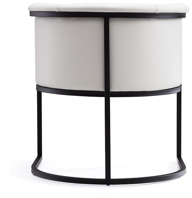 Bali Dining Chair in White and Black (Set of 2)