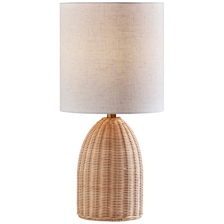 Image 1 Bali Natural Rattan Table Lamp