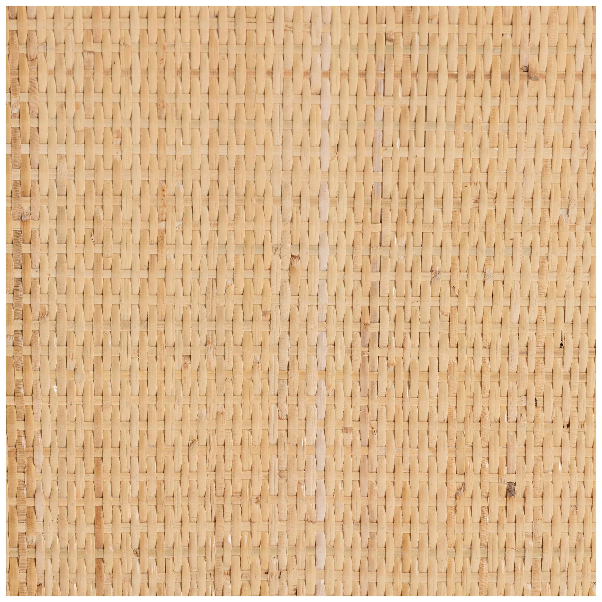 Image 6 bali & pari Abelia Natural Rattan 4-Tier Display Shelf-Coastal Bookcase more views