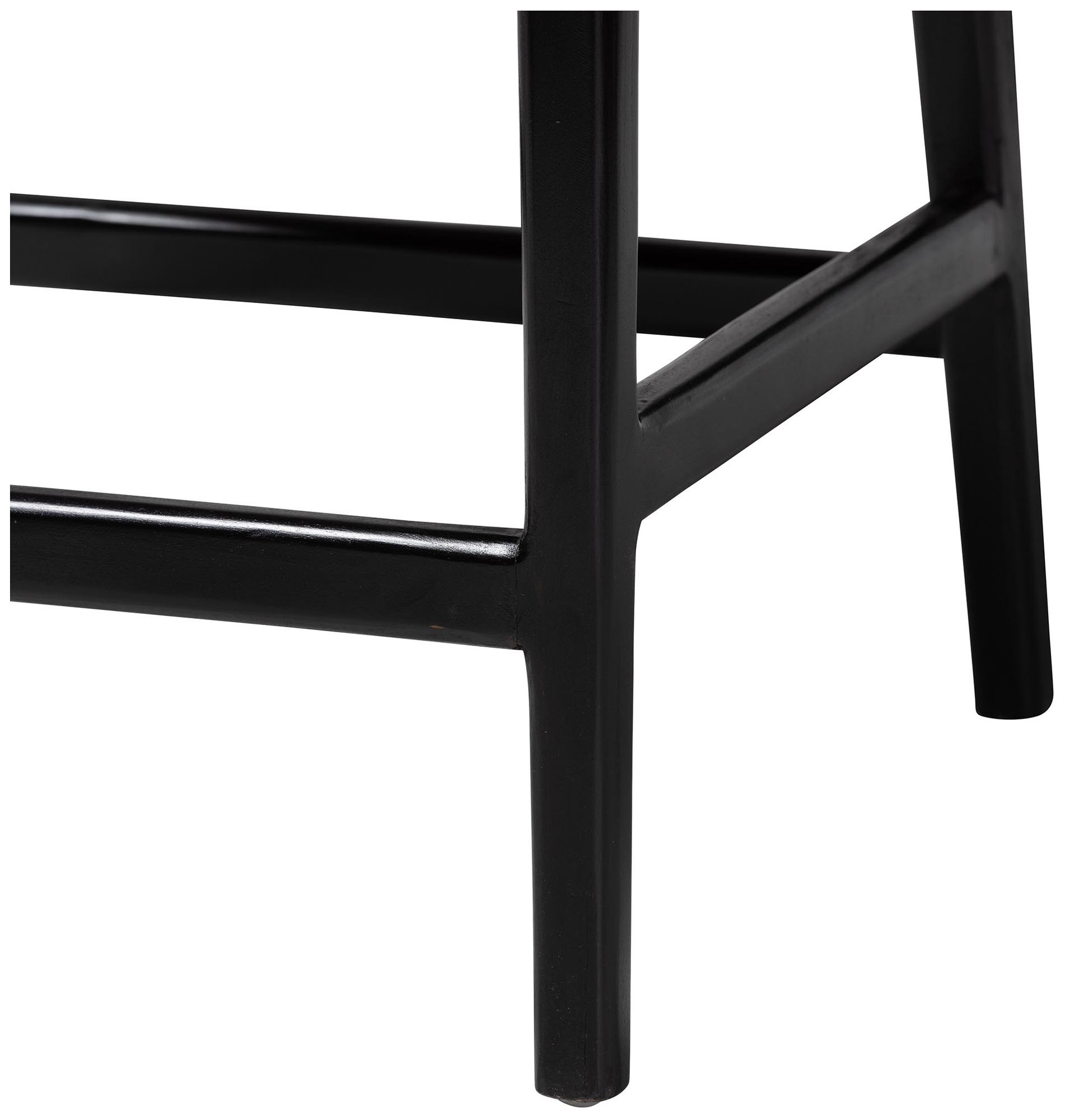 Image 7 bali & pari Abiel Rattan Counter Stool with Arms and Removable Cushion more views