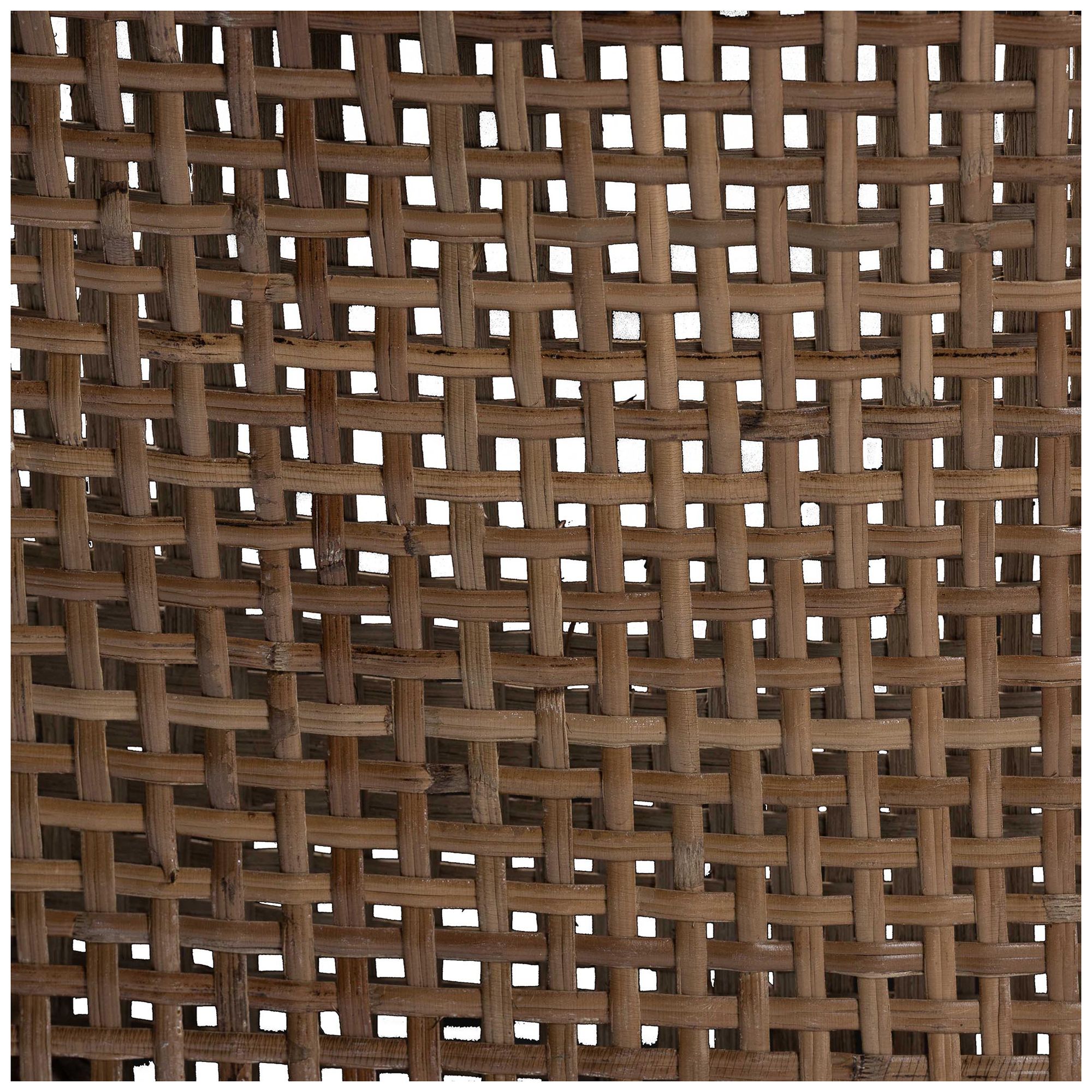 bali & pari Abiel Rattan Counter Stool with Arms and Removable Cushion