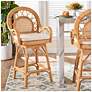 1_bali & pari Adam Natural Rattan Counter Stool - Swivel Bar Chair