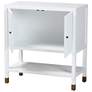 3_bali & pari Aiden Fluted Sideboard - 2 Door Storage Cabinet with Open Shelf more views