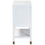 5_bali & pari Aiden Fluted Sideboard - 2 Door Storage Cabinet with Open Shelf more views