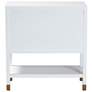 6_bali & pari Aiden Fluted Sideboard - 2 Door Storage Cabinet with Open Shelf more views