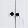 7_bali & pari Aiden Fluted Sideboard - 2 Door Storage Cabinet with Open Shelf more views