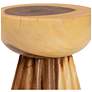 4_bali & pari Alara Hand-carved Suar Wood Side Table more views