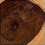 7_bali & pari Alara Hand-carved Suar Wood Side Table more views