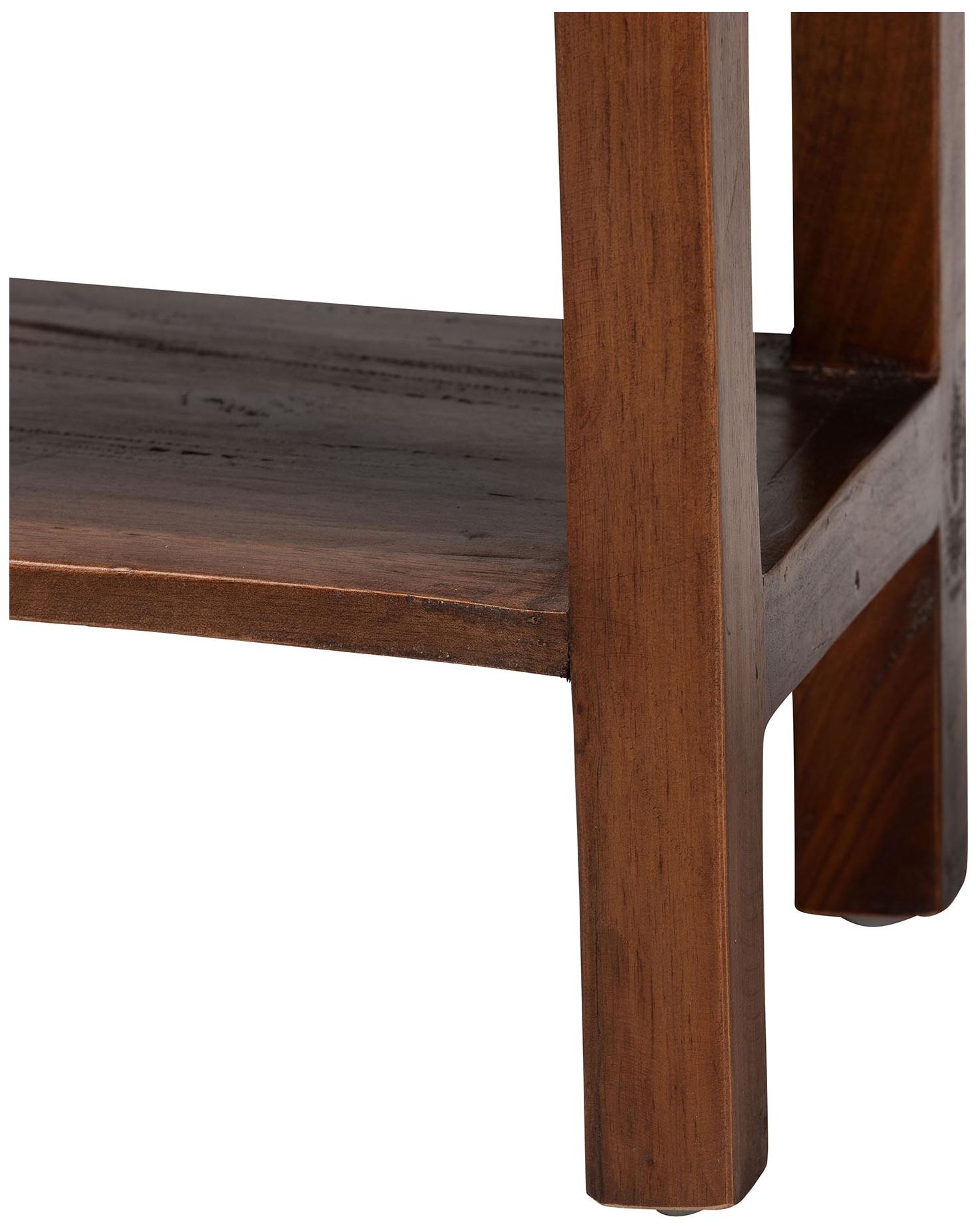 Image 7 bali & pari Alexandra Handcarved Mahogany Wood Nightstand more views