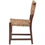 4_bali & pari Alise Handwoven Seagrass Dining Chair with Mahogany Wood Frame more views