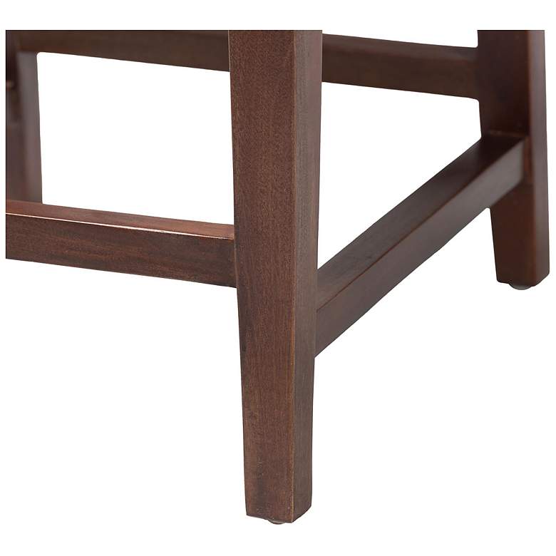 Image 7 bali & pari Alise Handwoven Seagrass Dining Chair with Mahogany Wood Frame more views