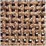 bali & pari Alise Handwoven Seagrass Dining Chair with Mahogany Wood Frame