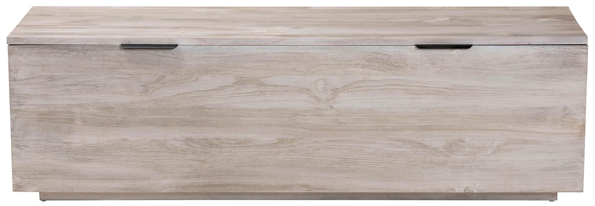 Image 4 bali & pari Alvaro Wood Storage Trunk with Hinged Lid - Blanket Chest more views