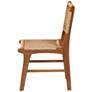 Thumbnail4 of bali & pari Ariba Mahogany Wood Frame and Viro Fiber Weaving Dining Chair more views