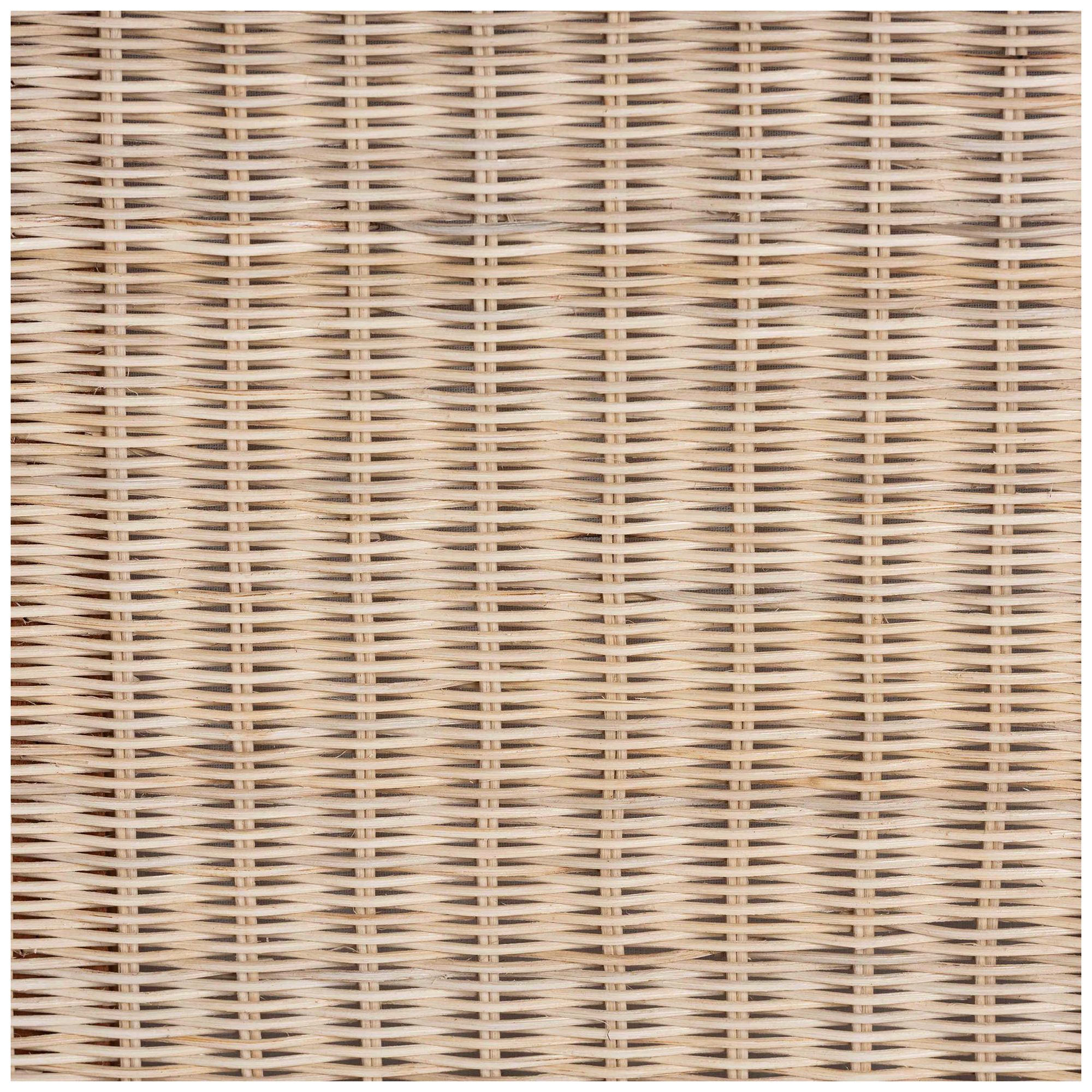 bali & pari Barid Braided Rattan Rectangular Storage Bench