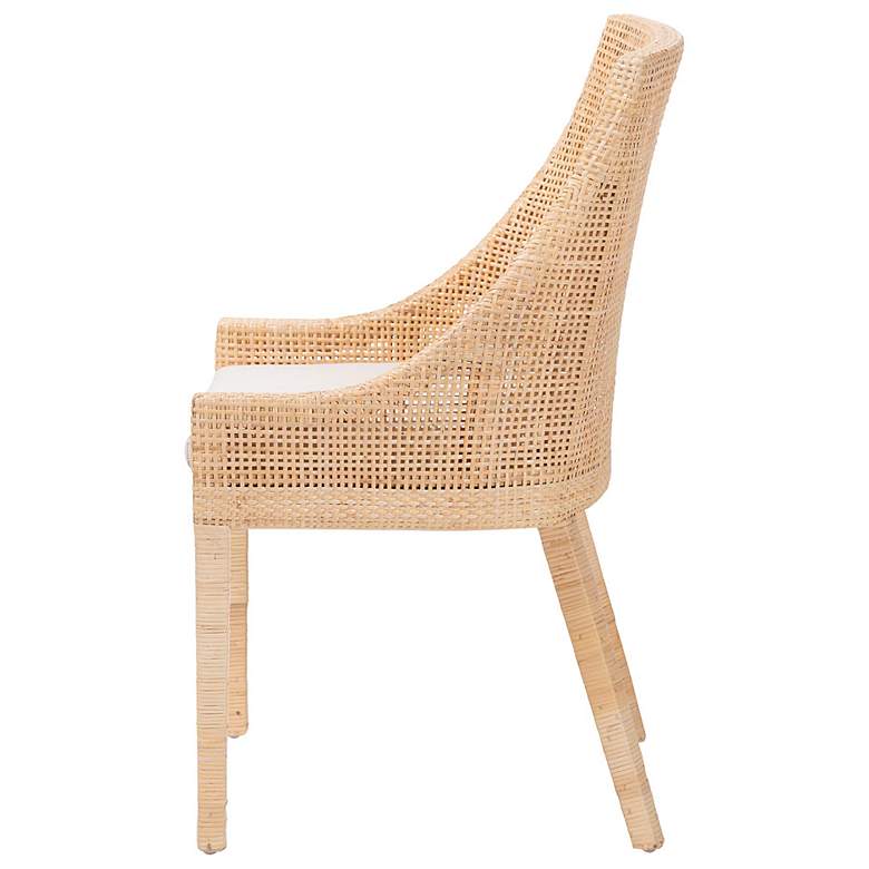 Image 4 bali & pari Beata Natural Rattan Dining Chair - Accent Chair more views