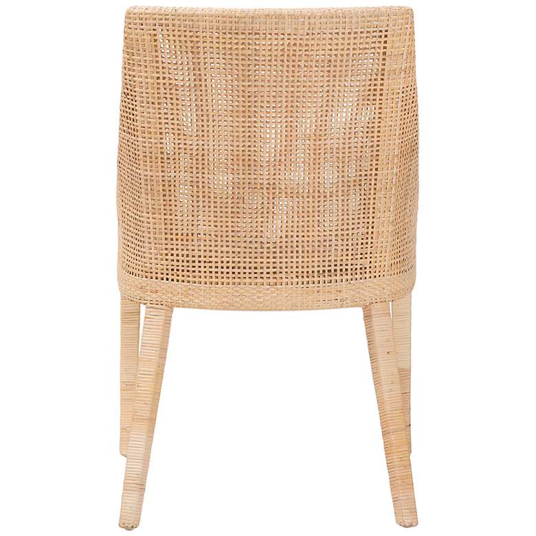 Image 5 bali & pari Beata Natural Rattan Dining Chair - Accent Chair more views