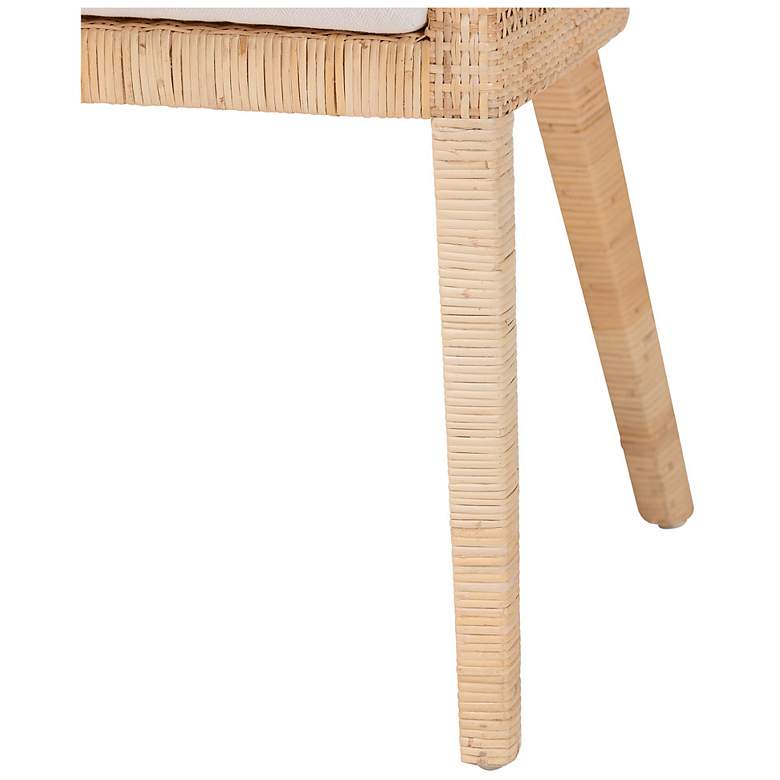 Image 7 bali & pari Beata Natural Rattan Dining Chair - Accent Chair more views