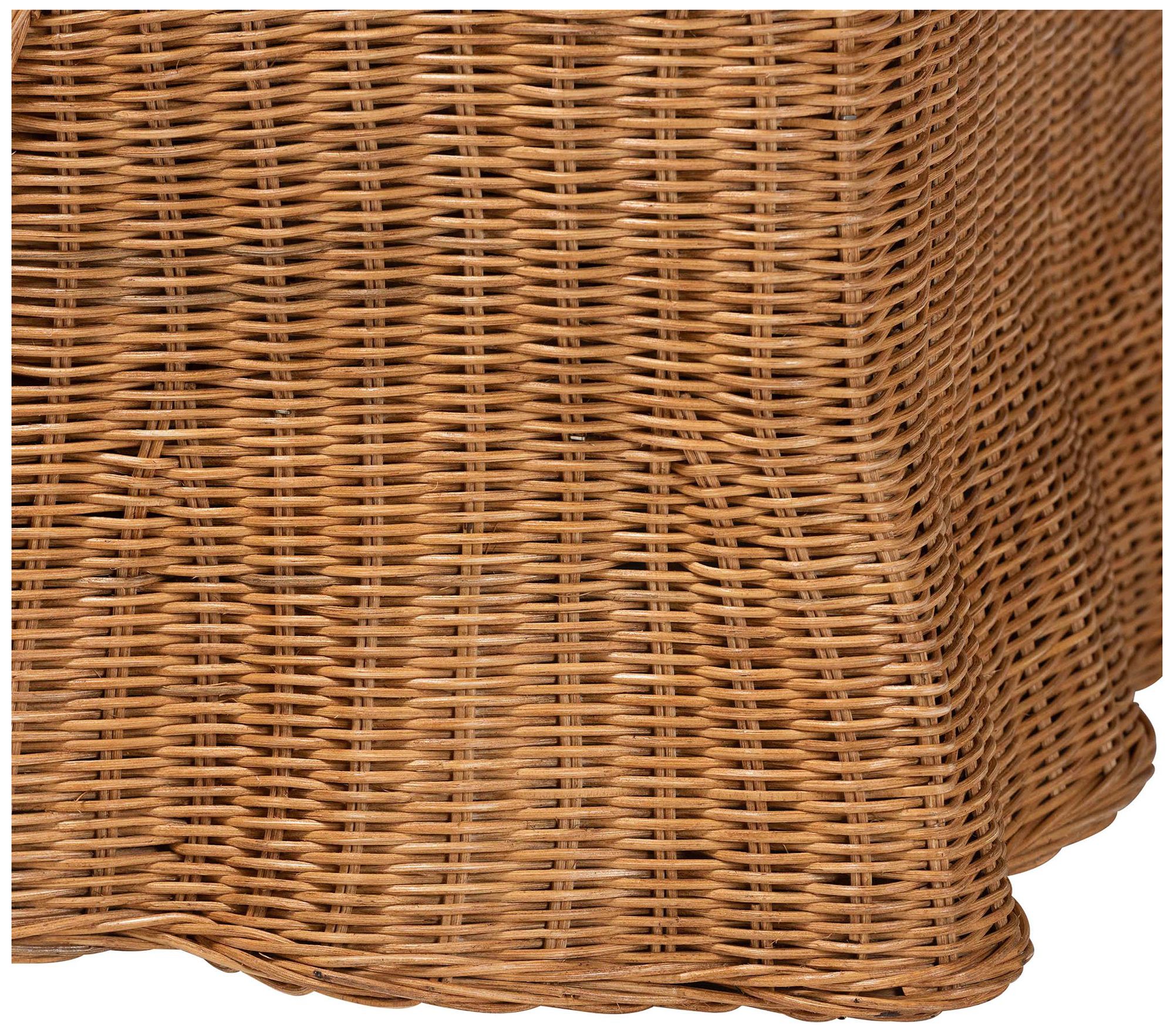Image 6 bali & pari Belita Rattan Pet Bed for Dogs or Cats with Removable Cushion more views