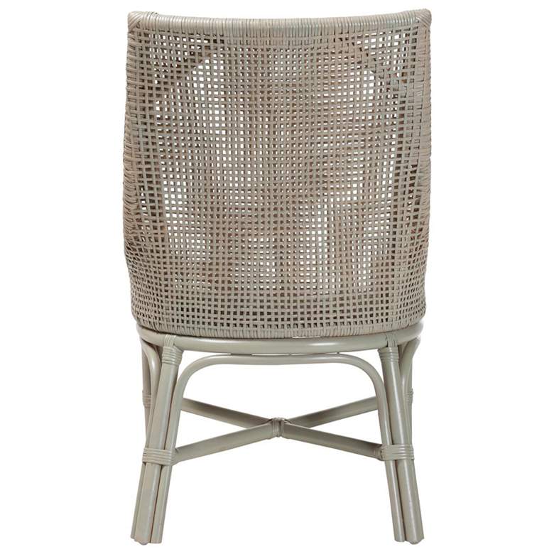 Image 5 bali & pari Bella Rattan Dining Chair with Cushion - Accent Side Chair more views