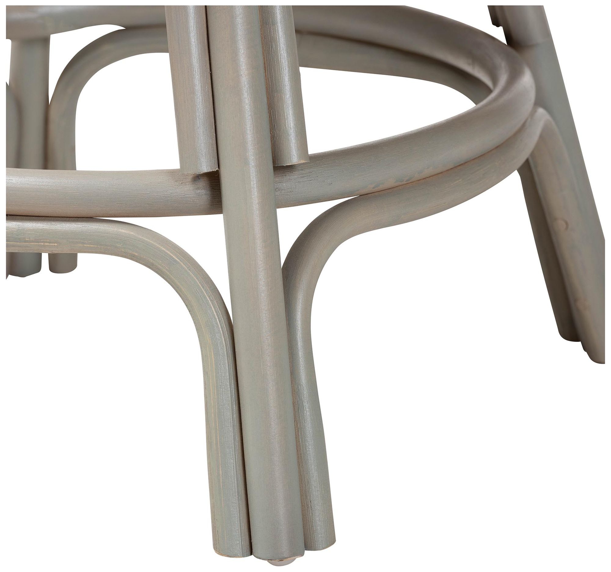 Image 6 bali & pari Bella Swivel Rattan Counter Stool with Cushion more views