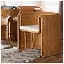 2_bali & pari Carina Natural Rattan Barrel Dining Chair more views