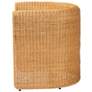 4_bali & pari Carina Natural Rattan Barrel Dining Chair more views