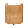 5_bali & pari Carina Natural Rattan Barrel Dining Chair more views