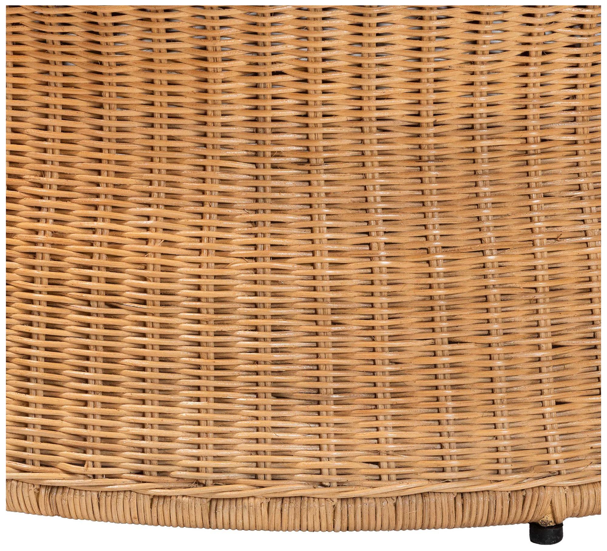 Image 4 bali & pari Caroline Round Natural Rattan Coffee Table more views