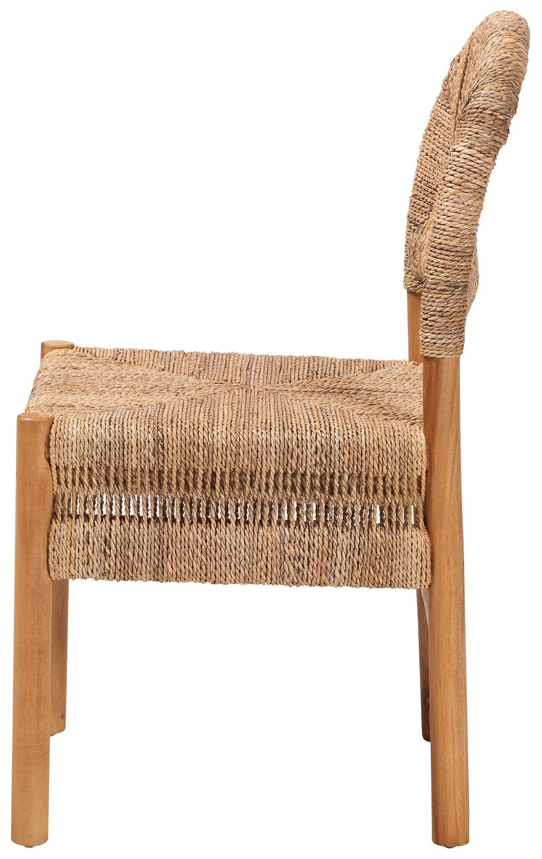 Thumbnail4 of bali & pari Cavo Handwoven Seagrass Dining Chair - Side Chair more views