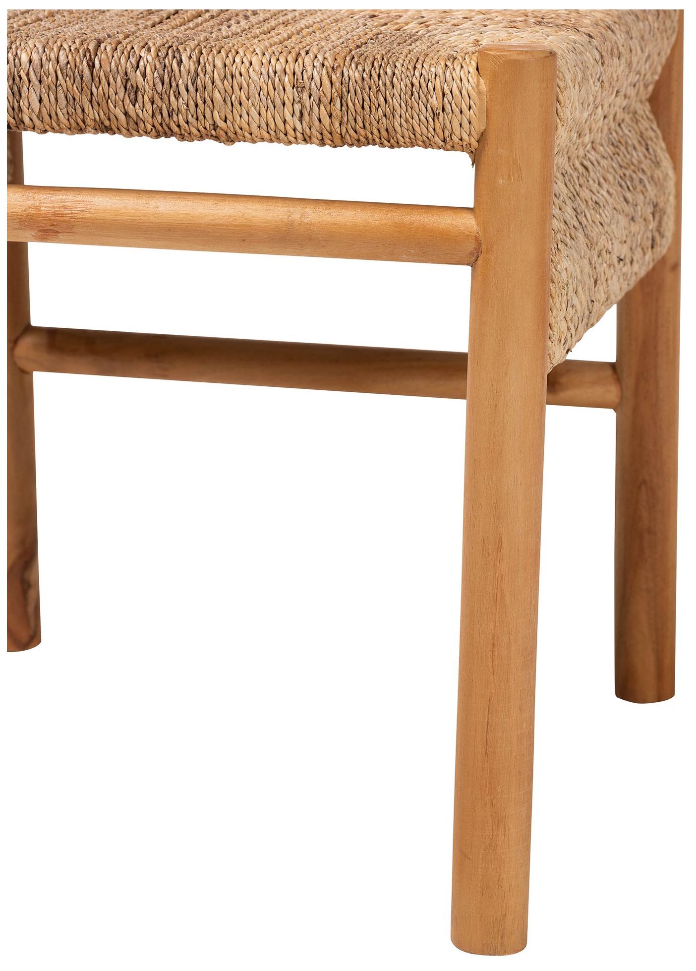 bali & pari Cavo Handwoven Seagrass Dining Chair - Side Chair