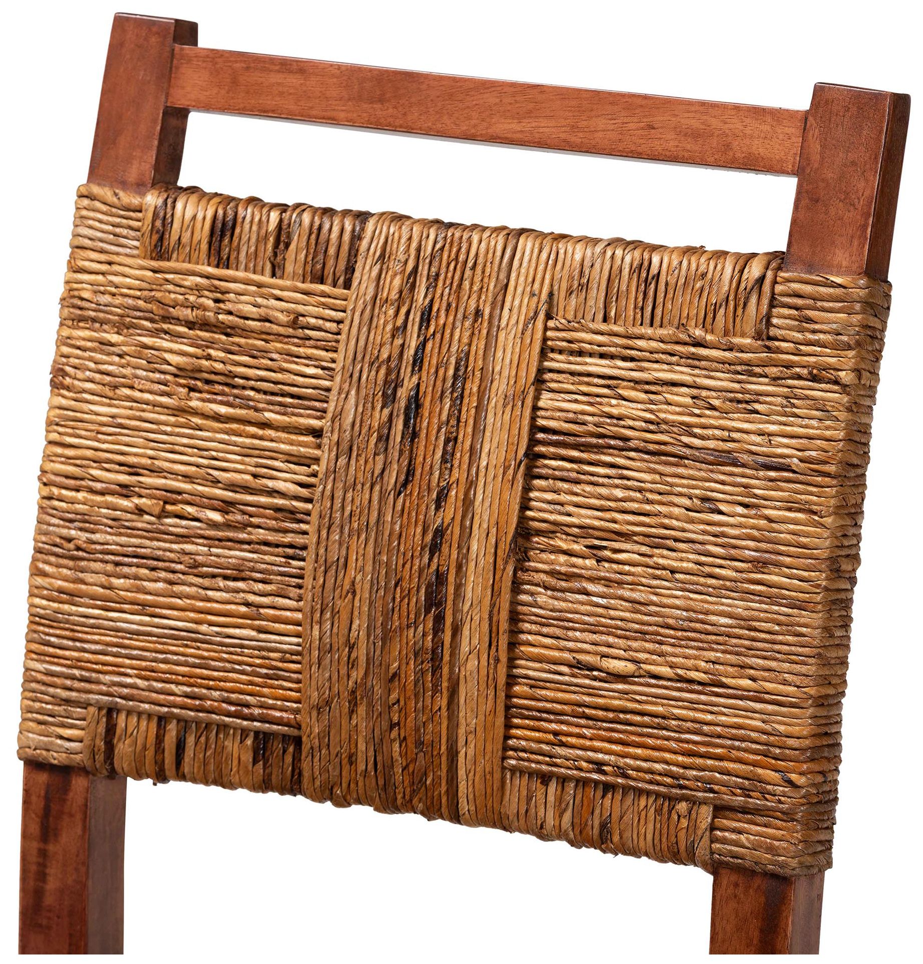 Image 5 bali & pari Chabela Handwoven Seagrass Dining Chair Set of 2 more views