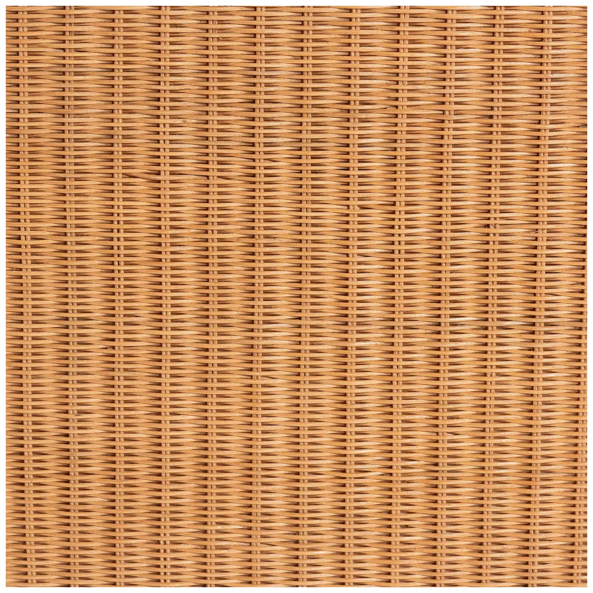 Image 6 bali & pari Deborah Natural Rattan Coffee Table - Wicker Accent Table more views