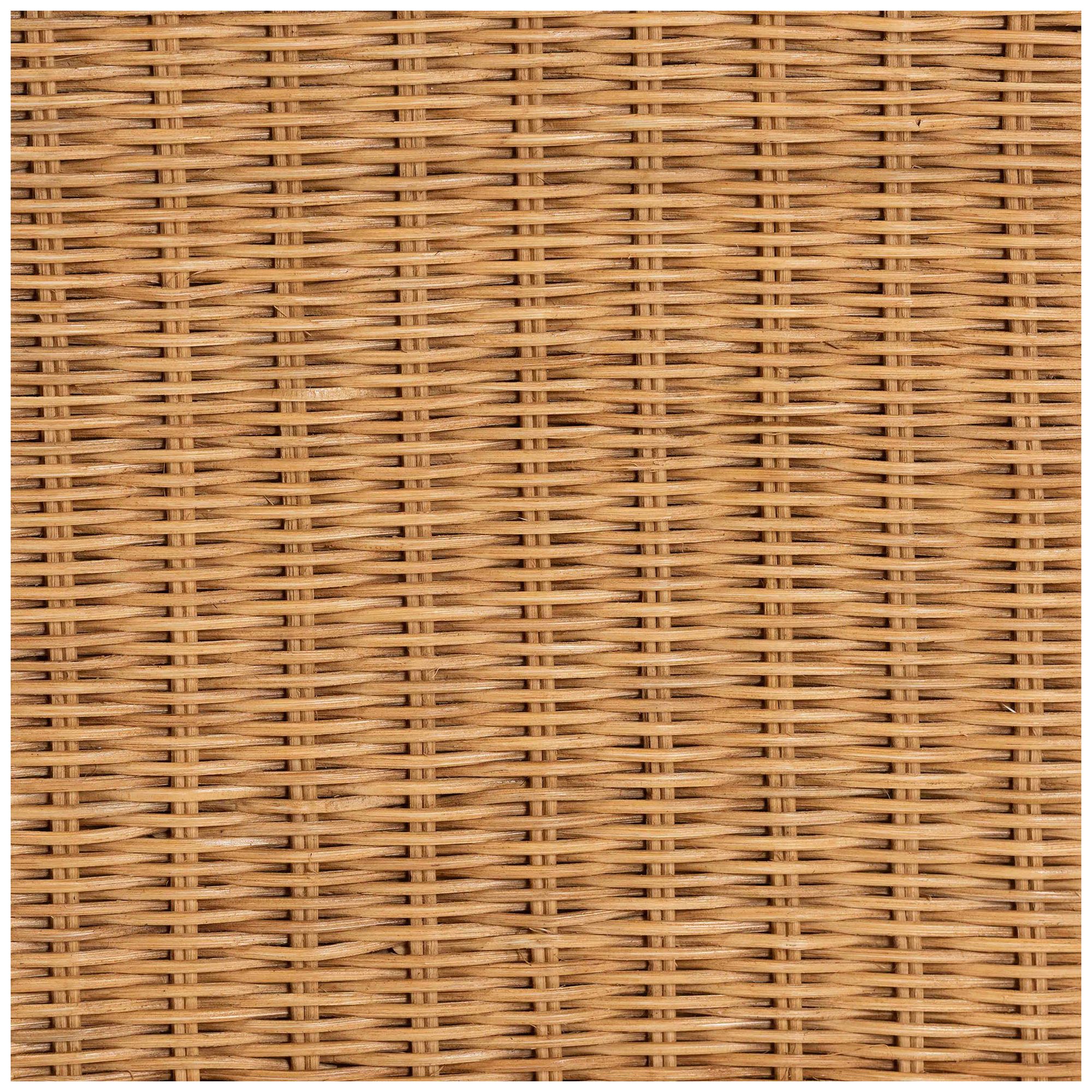 Image 7 bali & pari Dolby Natural Rattan Coffee Table - Wicker Accent Table more views