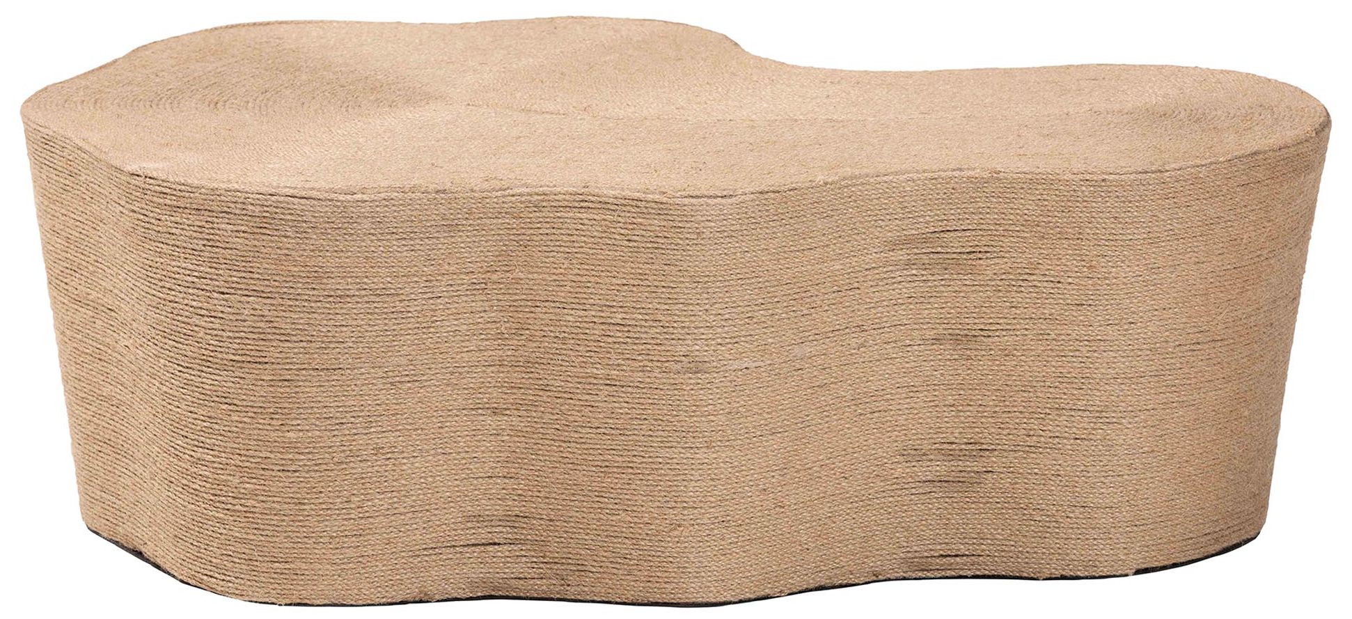 Image 5 bali & pari Edna Natural Jute Coffee Table - Textured Handwoven more views