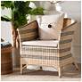 1_bali & pari Elda Natural Rattan Accent Chair - Wicker Barrel-Back Chair