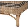 7_bali & pari Elda Natural Rattan Accent Chair - Wicker Barrel-Back Chair more views