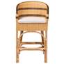3_bali & pari Elma Rattan Counter Stool with Cushion - Counter Chair more views