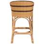 5_bali & pari Elma Rattan Counter Stool with Cushion - Counter Chair more views