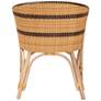 5_bali & pari Elma Rattan Dining Chair with Cushion - Accent Chair more views