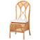 bali & pari Elsa Natural Rattan Dining Chair - Wicker Side Chair