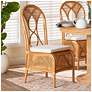 1_bali & pari Elsa Natural Rattan Dining Chair - Wicker Side Chair