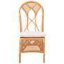 3_bali & pari Elsa Natural Rattan Dining Chair - Wicker Side Chair more views