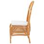 4_bali & pari Elsa Natural Rattan Dining Chair - Wicker Side Chair more views