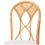 6_bali & pari Elsa Natural Rattan Dining Chair - Wicker Side Chair more views